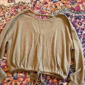 Green Hollister Sweater